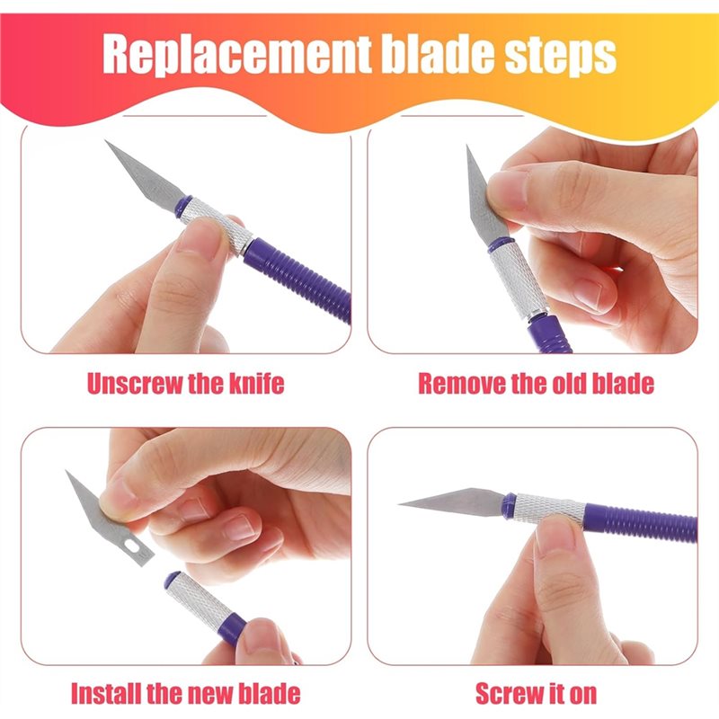 Craft Knife Set - 【وفر الآن】مجموعة سكاكين إكستو بالجملة مكونة