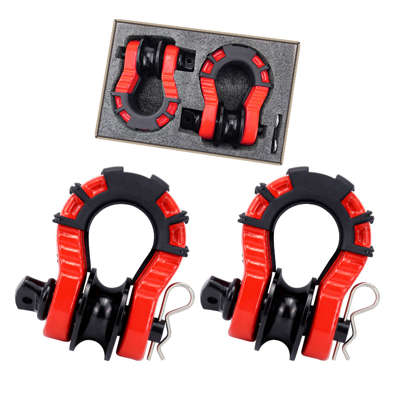 D Ring Strap - 2 قطعة ترقية بكرة الأغلال 3/4