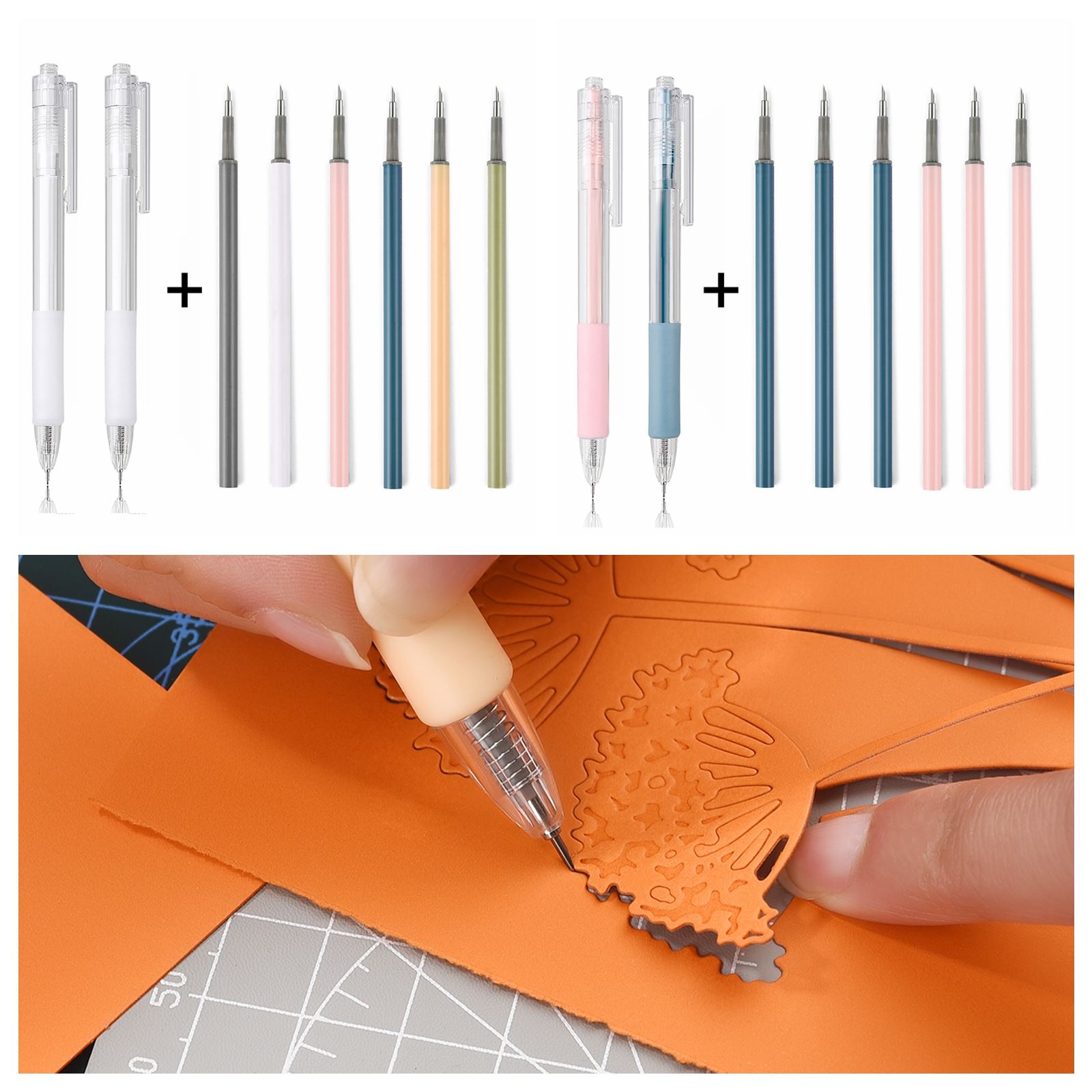 Craft Knife Set - مجموعة إعادة تعبئة أدوات فنية متعددة