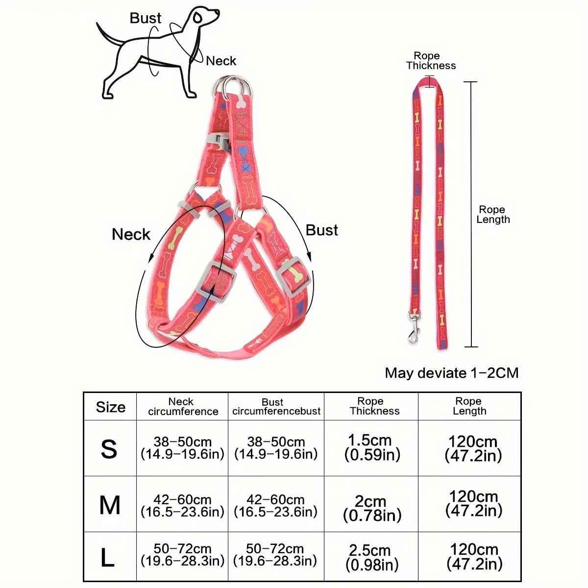 حزام صدر للكلاب قابل للتعديل م - مراجعة D Ring Strap وسعره
