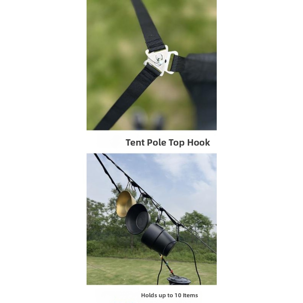حبل تثبيت مظلة الخيمة بطول 5 أ - مراجعة D Ring Strap وسعره