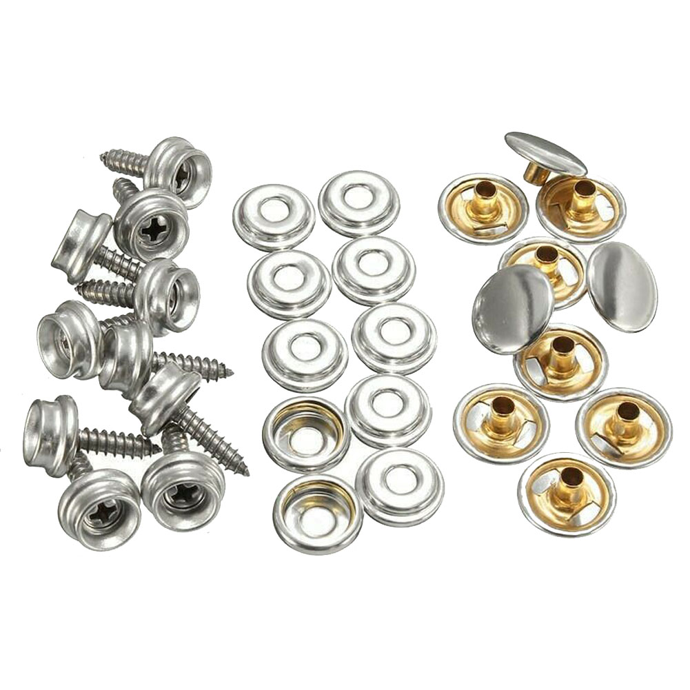 30 قطعة المفاجئة السحابة المقا - مراجعة Snap Fastener Set وسعره