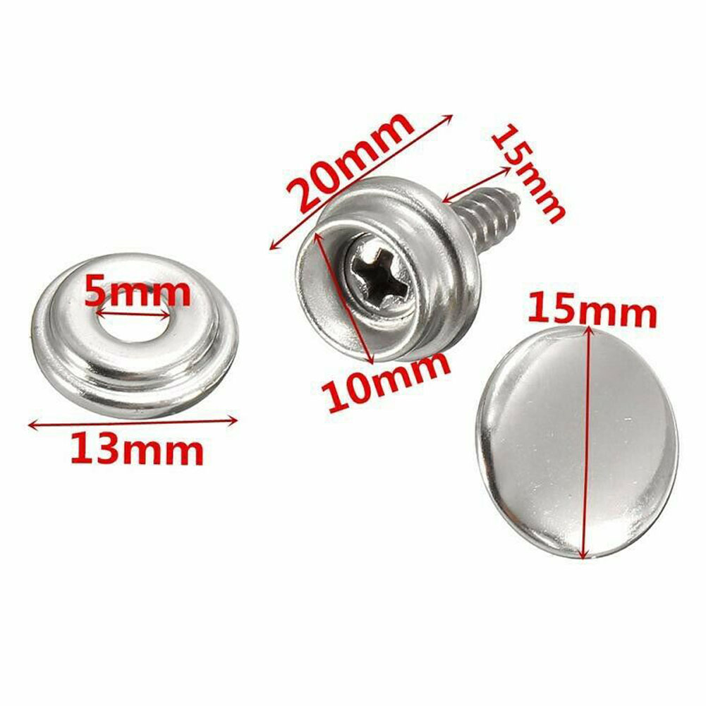 30 قطعة المفاجئة السحابة المقا - مراجعة Snap Fastener Set وسعره