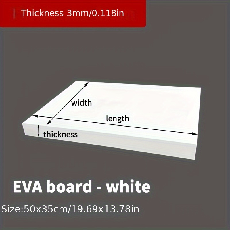 لوح فوم EVA مقاس 14×19 بوصة، س - مراجعة Cosplay Prop Foam Board وسعره