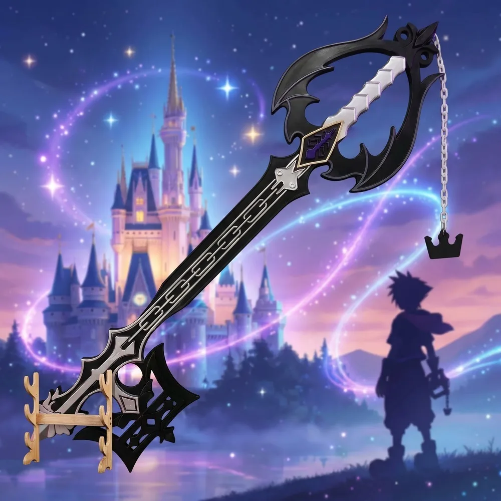 سيف كينجدوم هارتس بلاستيكي أسو - مراجعة Keyblade Cosplay Prop وسعره