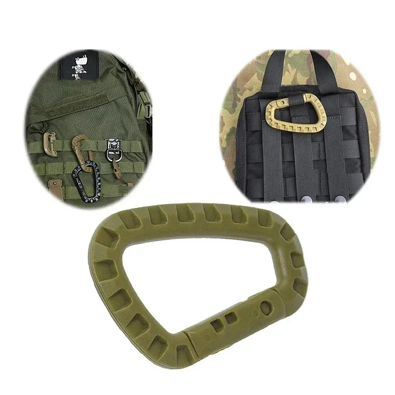 1/3/5 قطعة حلقة تسلق بلاستيكية - مراجعة D Ring Strap وسعره