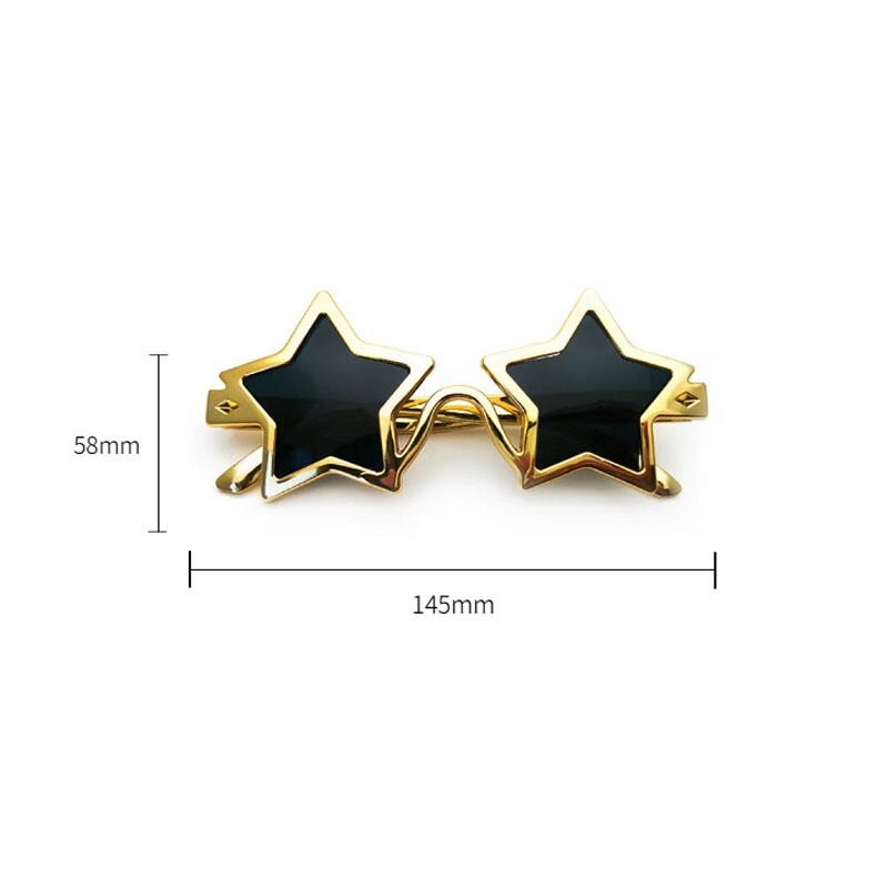 نظارات شمسية بنمط النجوم لشخصي - مراجعة Cosplay Prop Patterns وسعره