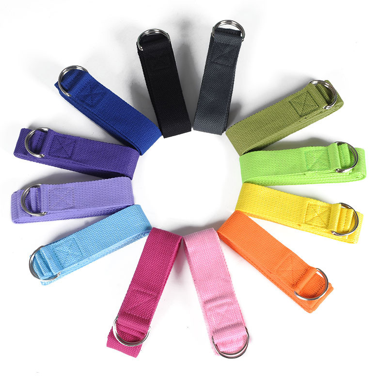 حزام يوجا قطني بطول 1.8 متر مع - مراجعة D Ring Strap وسعره